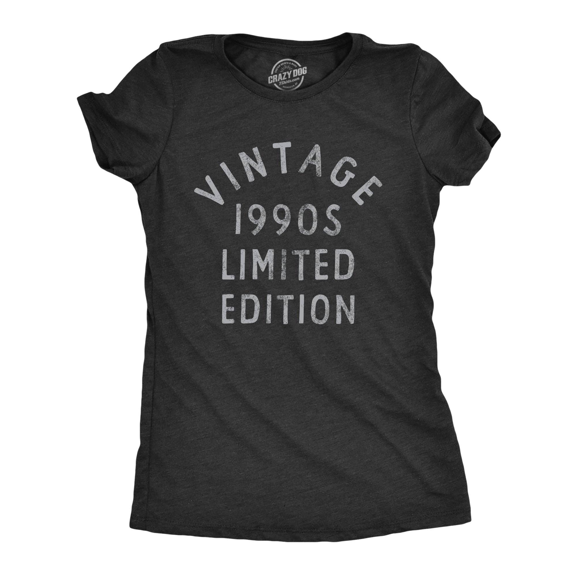 Vintage 1990s Limited Edition Women's T Shirt Unisex , , , Long Sleeve Tee