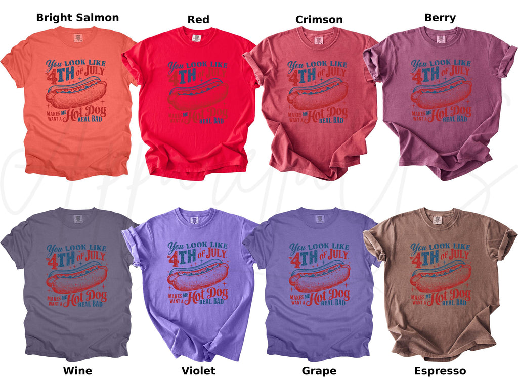 Comfort Colors Like 4th July Dog Tee July 4th Fourth July Dog Lover Patriotic