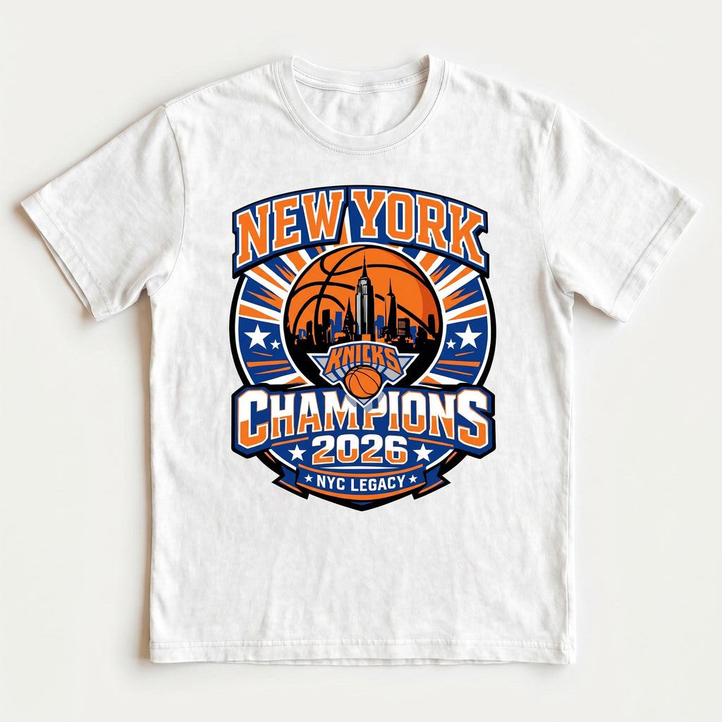York Basketball Champions 2026 Champions 2026 Retro Ny Bball Streetwear