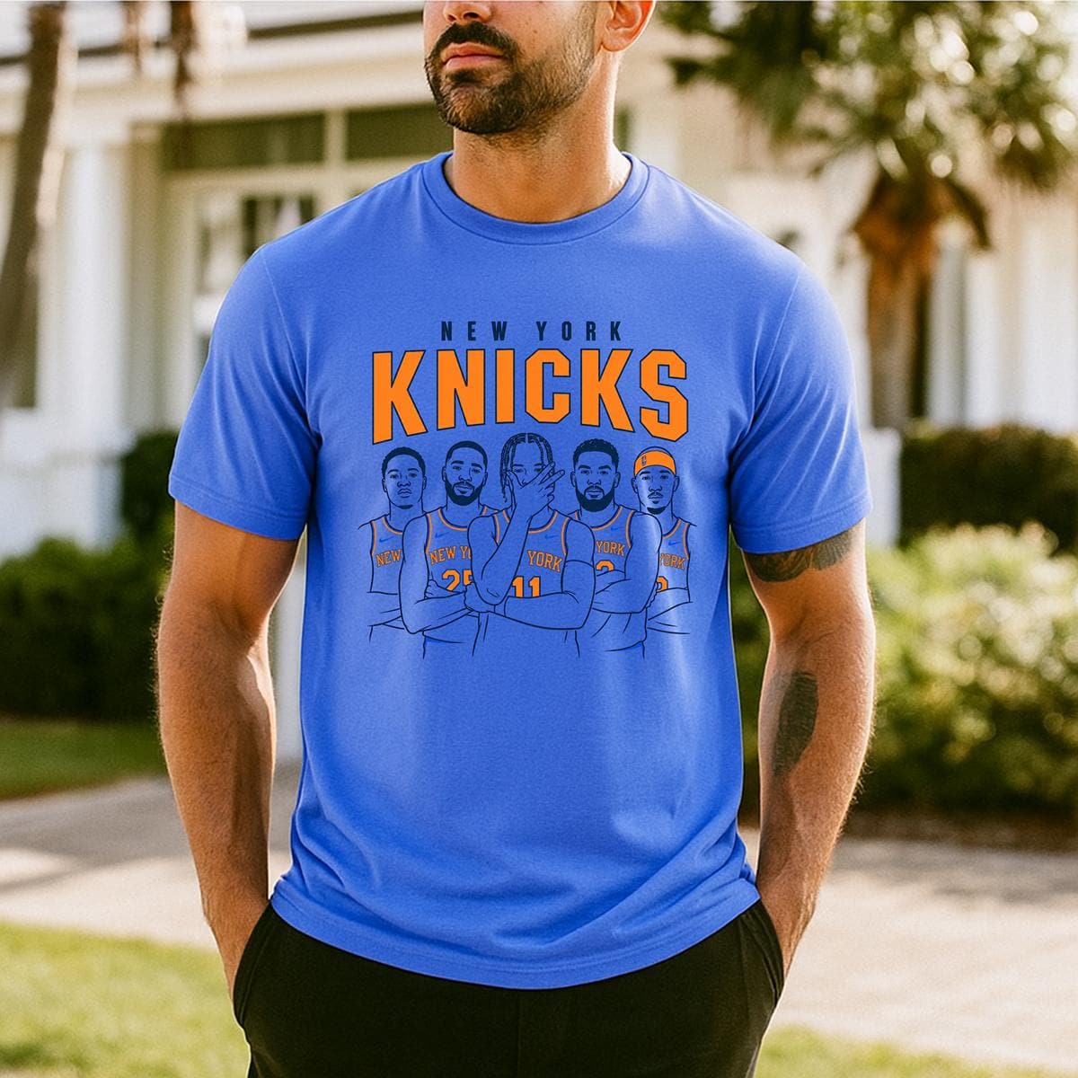 York Knicks Basketball Nyc Basketball Fan Tee Sports Game Day Basketball Lover