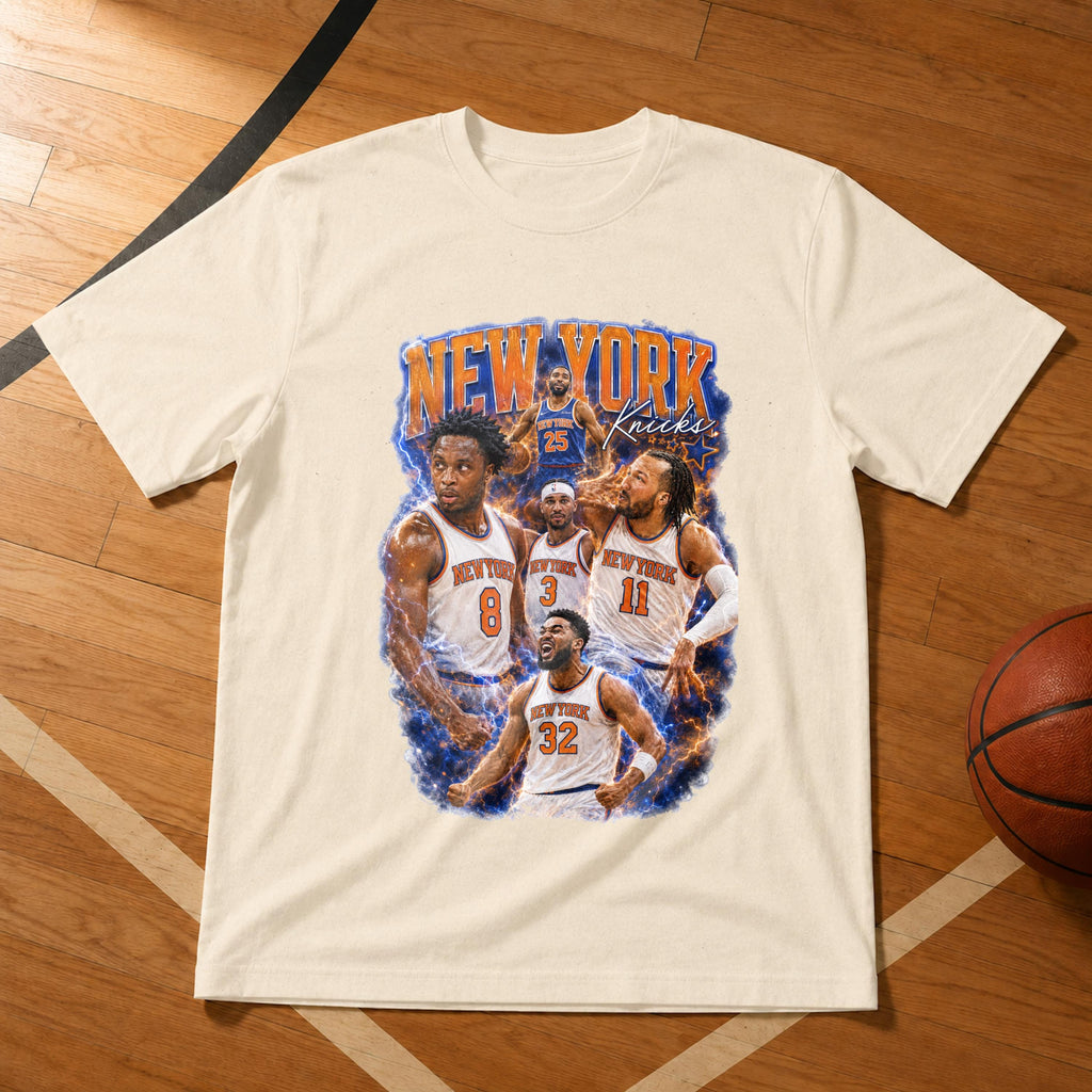 York Knicks Tee Jalen Brunson Josh Hart Og Anunoby Towns Finals Ny Hoops Knicks York Knicks Nba Finals