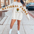 National Park Arrowhead Oversized Lettering Unisex , , , Long Sleeve Tee
