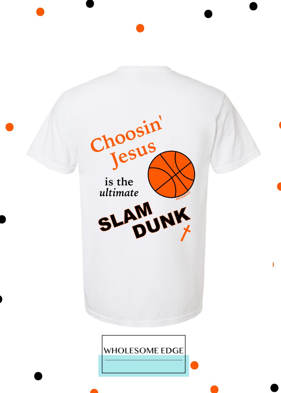 Choosin' Jesus & Basketball - Christian Tee Unisex , , , Long Sleeve Tee