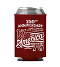 250th Anniversary Red Koozie - 4698 Unisex , , , Long Sleeve Tee