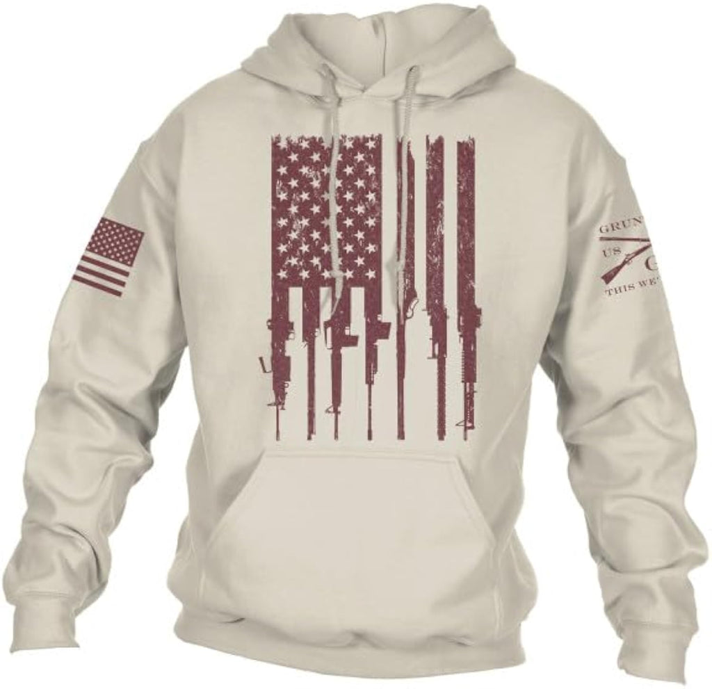 Rifle Flag Hoodie