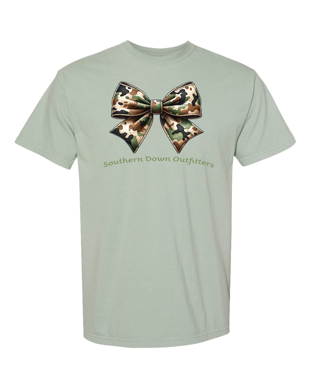 Camo Bow Tee Unisex , , , Long Sleeve Tee