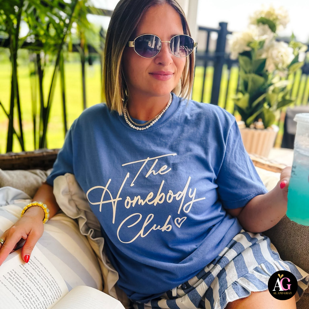 The Homebody Club Tee Unisex , , , Long Sleeve Tee