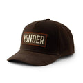 Brown Waxed Snapback Unisex , , , Long Sleeve Tee