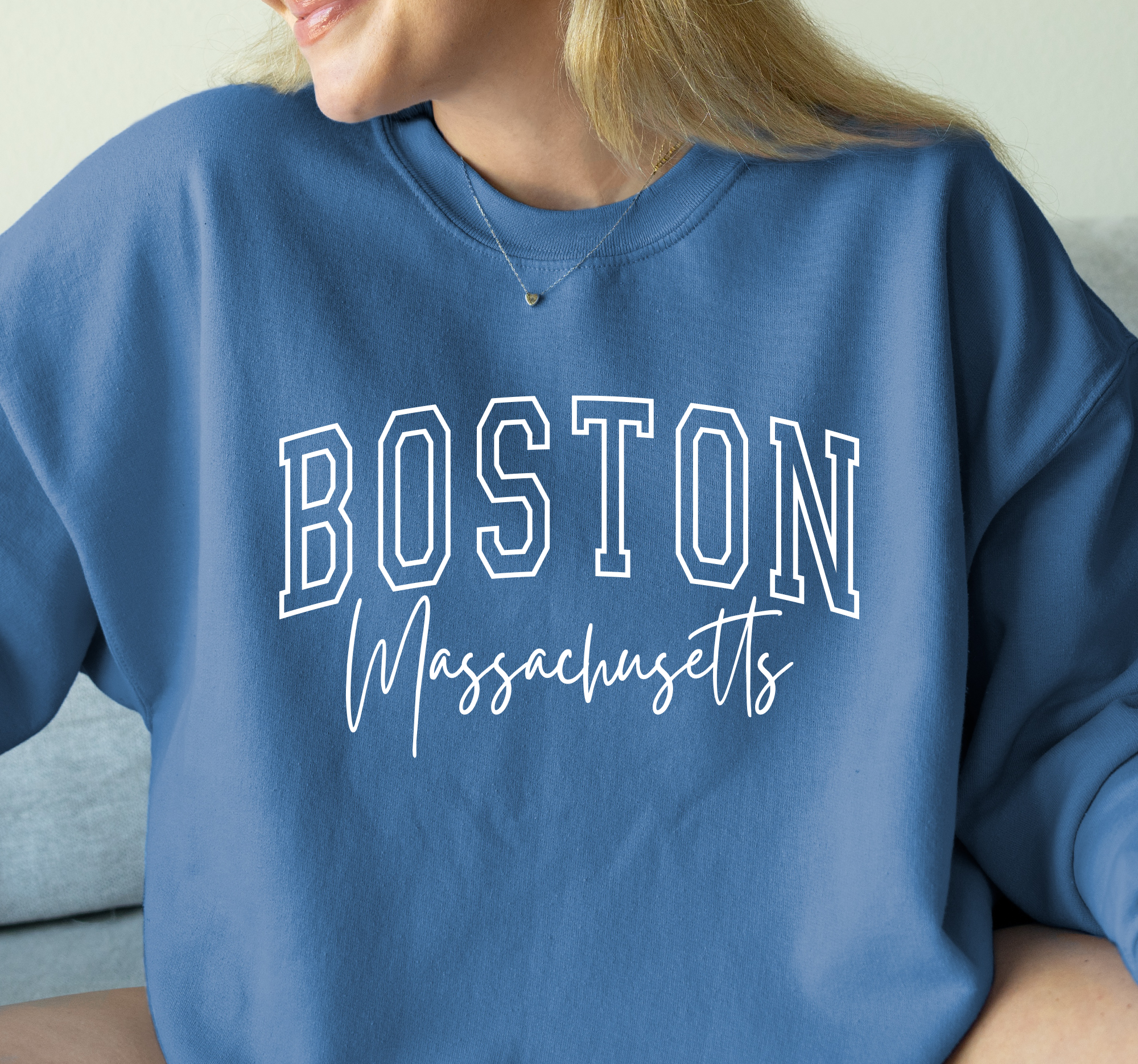 Custom City State Crewneck, Western, Town Varsity Pullover Unisex , , , Long Sleeve Tee