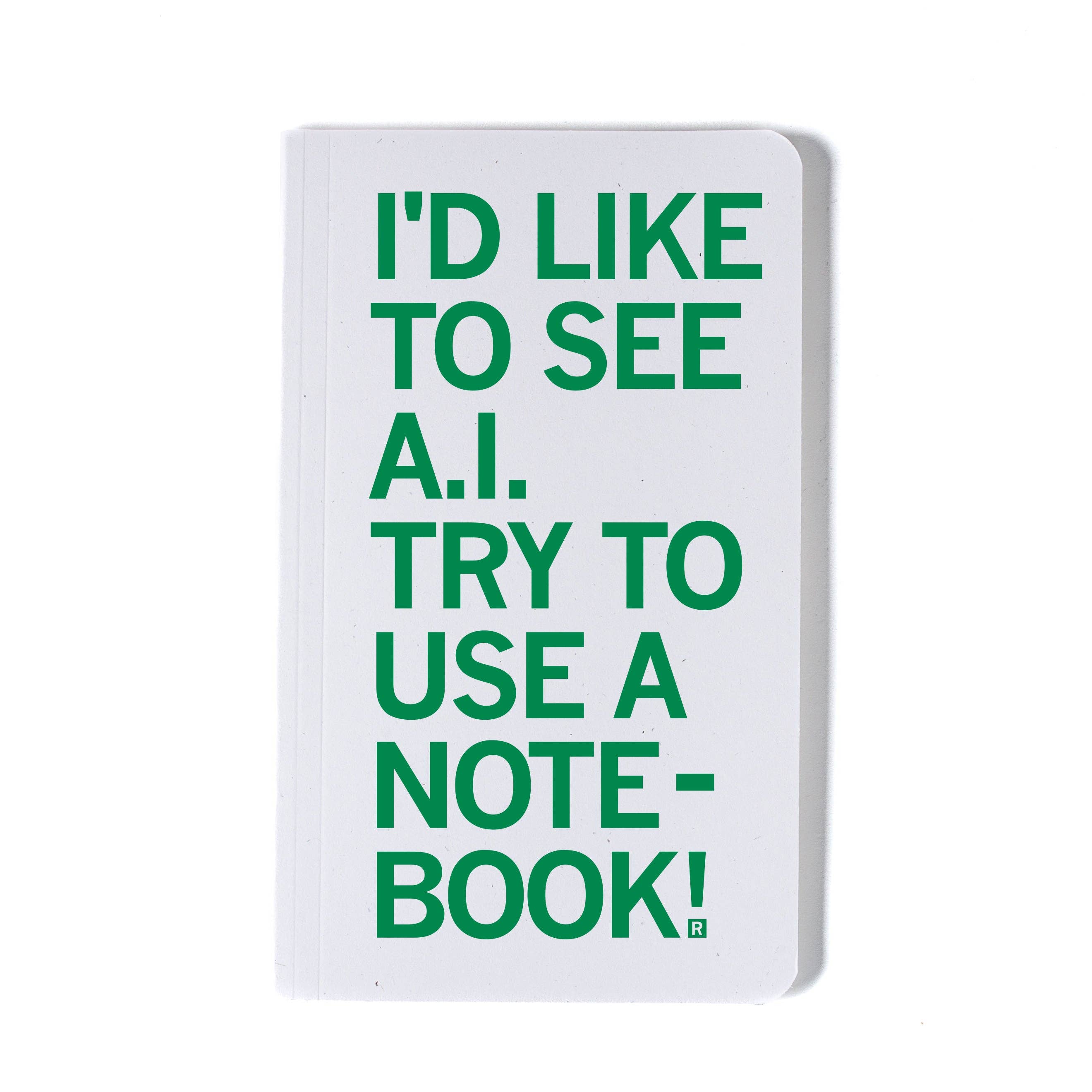 I'd Like To See Ai Try Notebook Unisex , , , Long Sleeve Tee