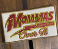 Mamma's Over It Patch Unisex , , , Long Sleeve Tee