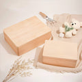 Handcrafted Wooden Keepsake Box – Natural Decor Storage Unisex , , , Long Sleeve Tee