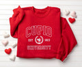 Cupid University Crew Neck Sweaters Unisex , , , Long Sleeve Tee