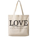 Love - Canvas Tote Bag Unisex , , , Long Sleeve Tee