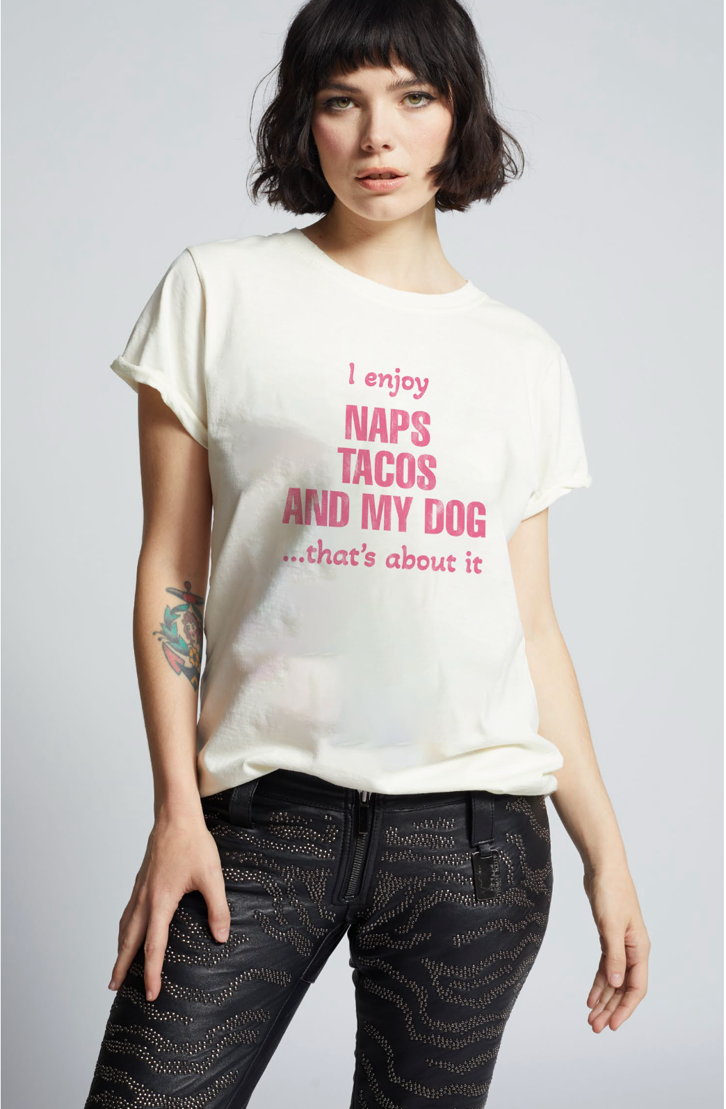 304019 - 1030 I Enjoy Ss Graphic Tee