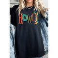 Howdy Graphic Relaxed Cotton | MB1541 Unisex , , , Long Sleeve Tee