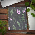 Large College Notebook - Xl Dark House Plants Unisex , , , Long Sleeve Tee