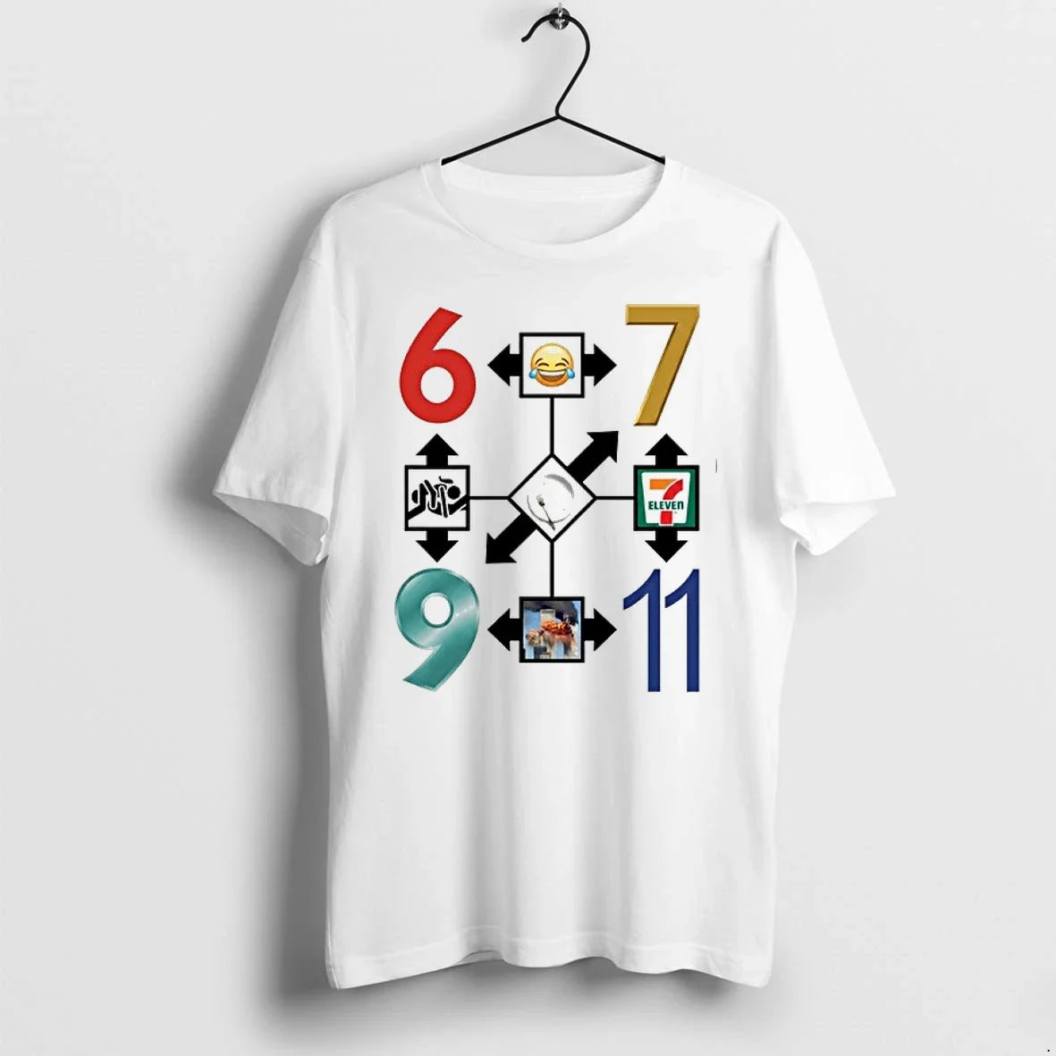 6 7 9 11 Meme 0 Tshirts Sweater Unisex , , , Long Sleeve Tee
