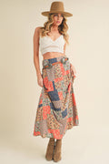 773DN Bradyn Print Skirt 6 Unisex , , , Long Sleeve Tee