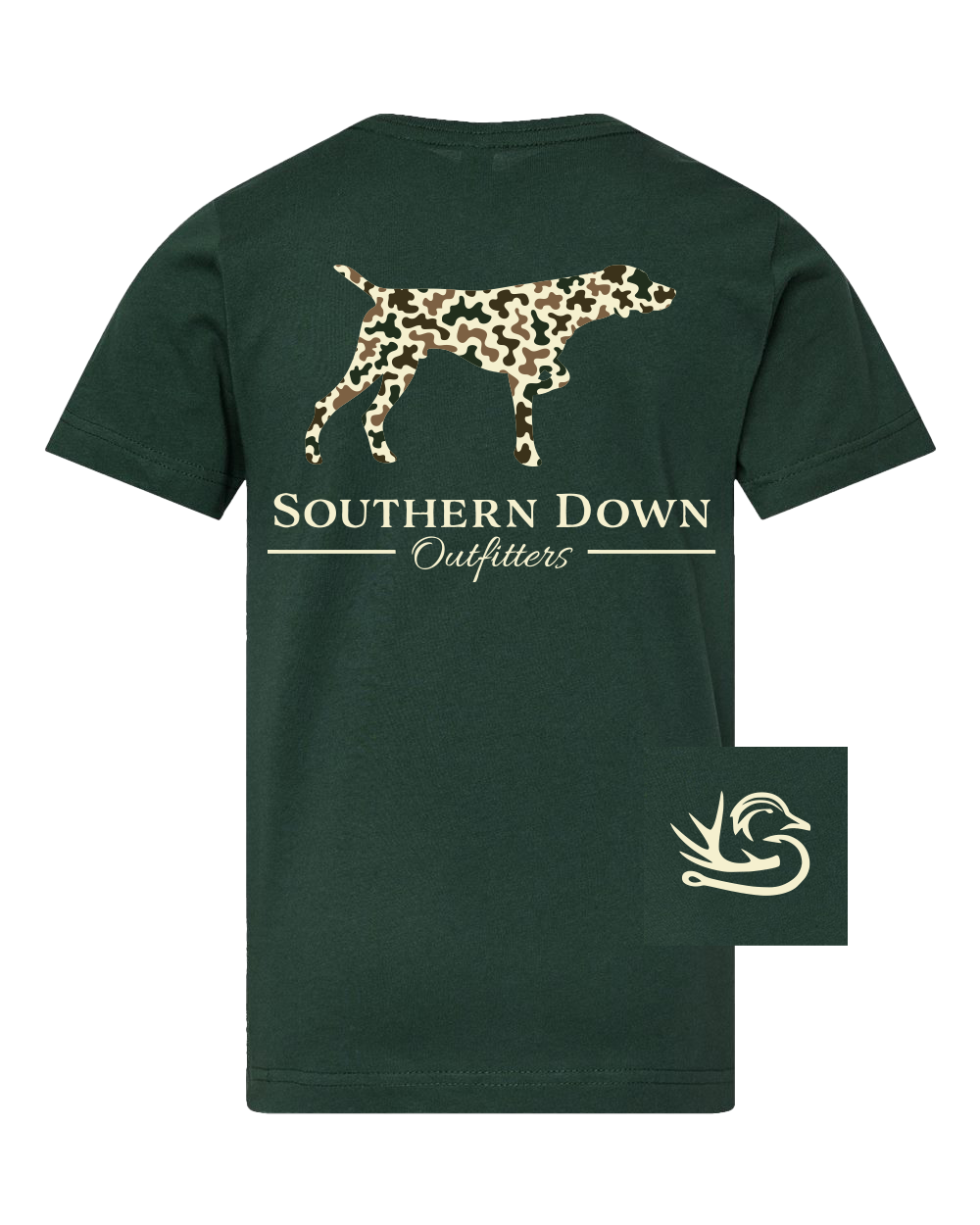 Light Camo Dog Toddler Tee Unisex , , , Long Sleeve Tee