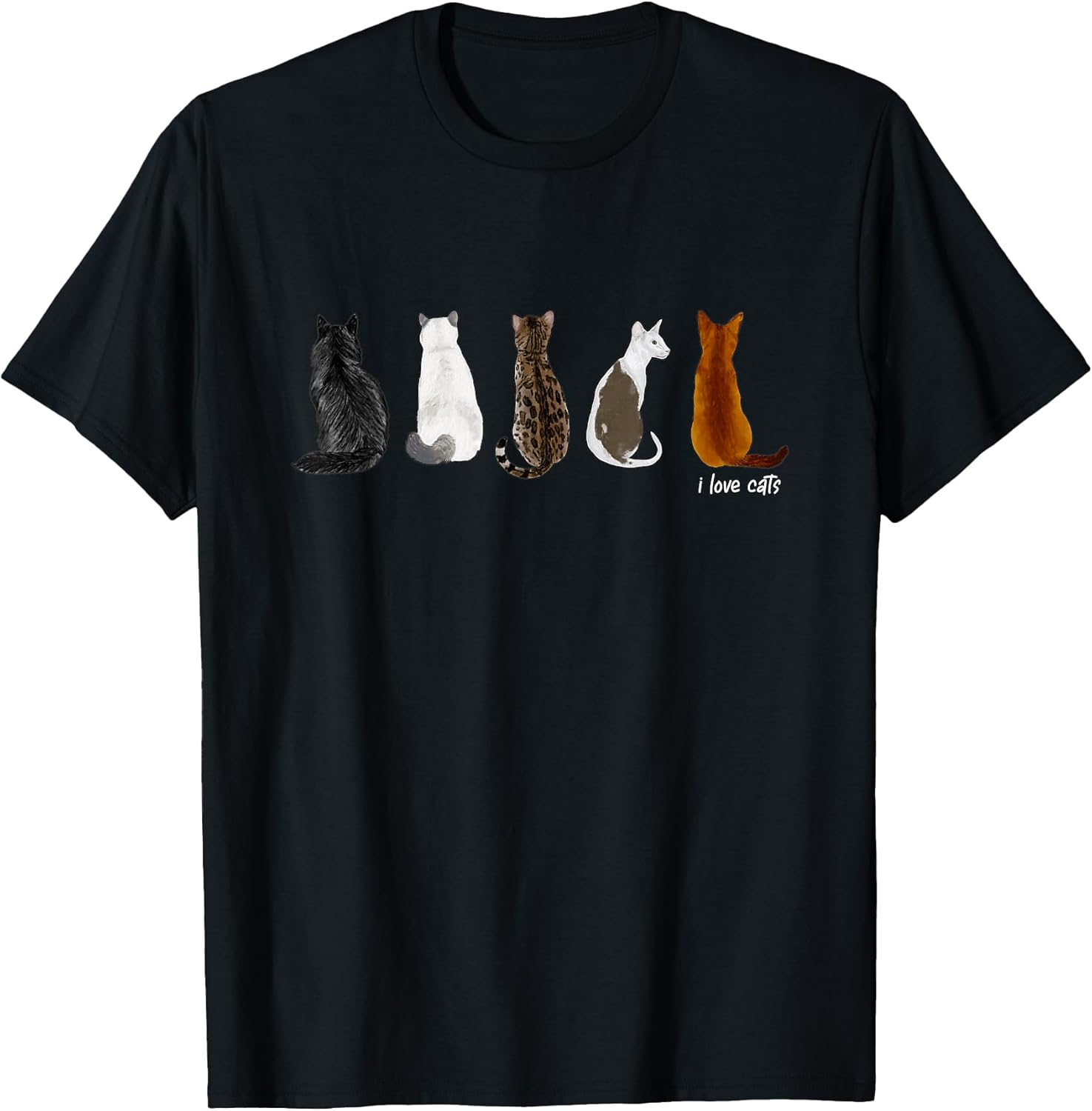 I Love Cats for Cat Lovers Unisex , , , Long Sleeve Tee