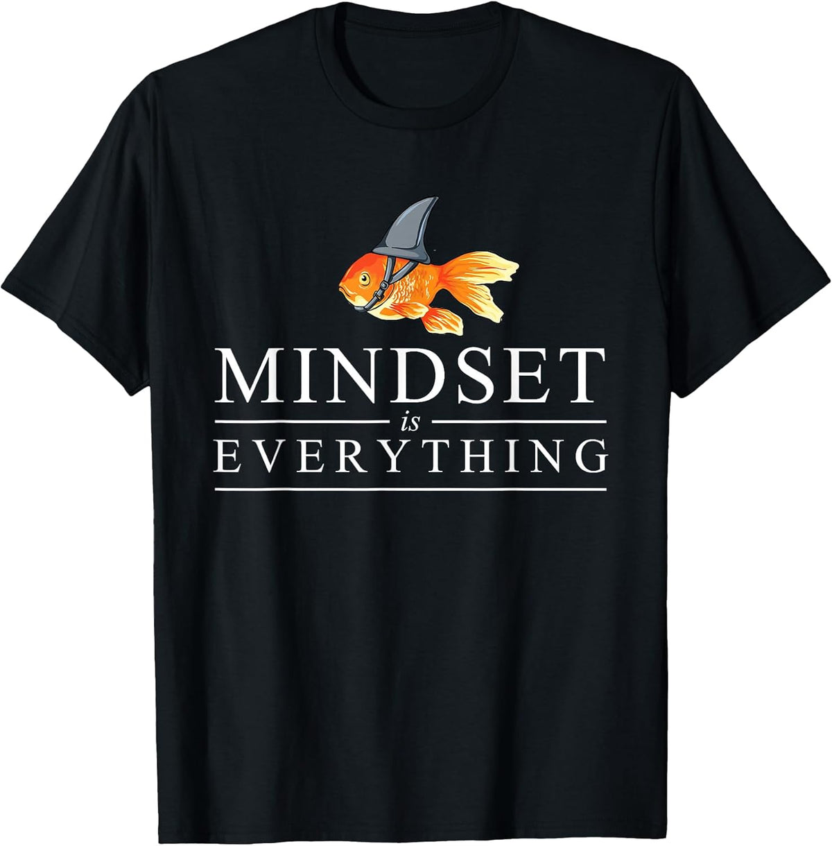 Mindest is Everything - Motivational Quote Inspiration Small Unisex , , , Long Sleeve Tee