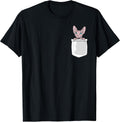 Cute Sphynx Cat in Pocket Hairless Cat Lover Pet Sphynx Unisex , , , Long Sleeve Tee