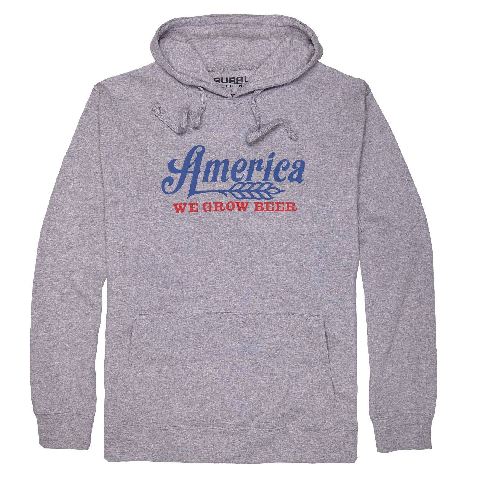 We Grow Beer Pullover Unisex , , , Long Sleeve Tee