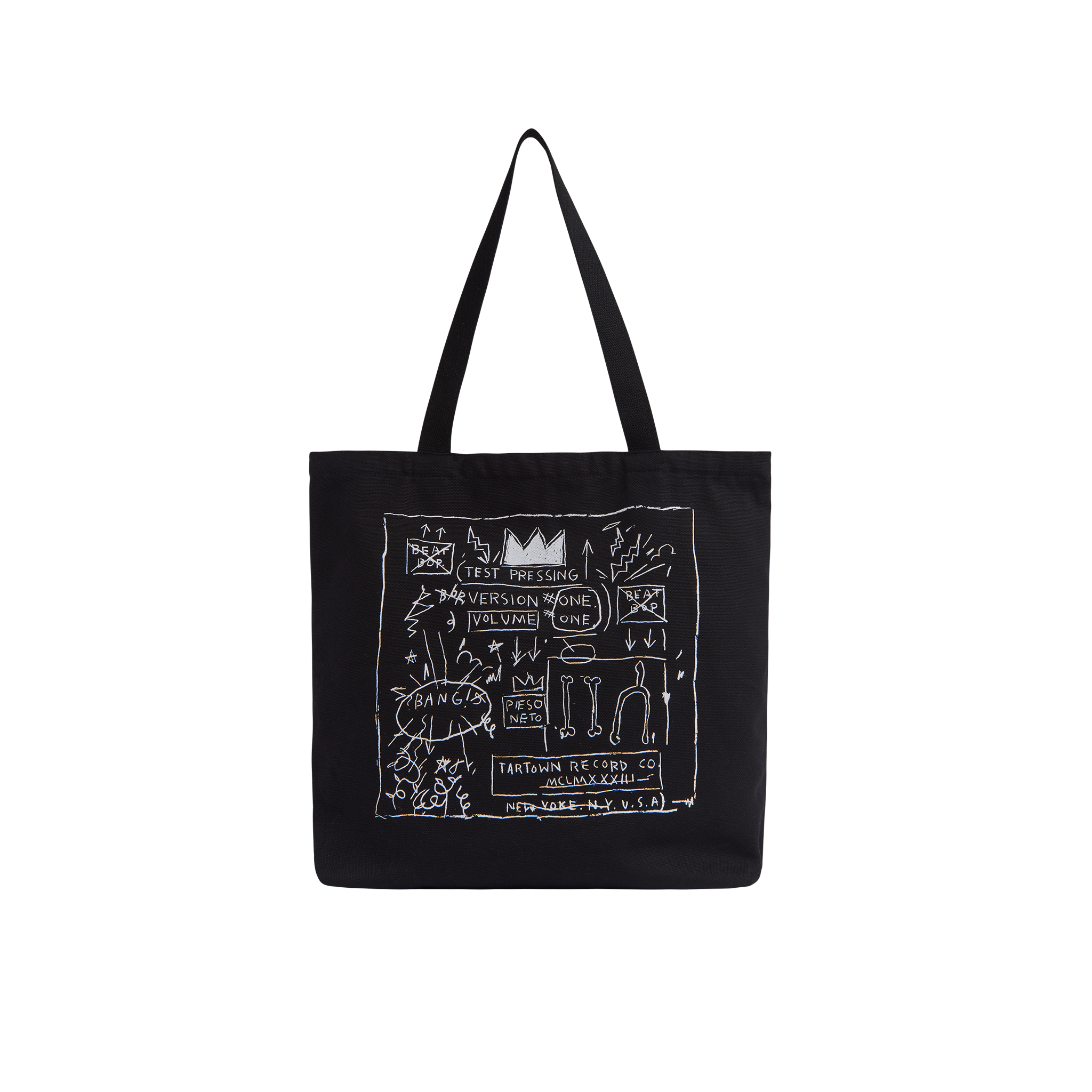 Jean-Michel Basquiat "Beat Bop" Tote Unisex , , , Long Sleeve Tee
