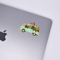Plant Van Sticker Unisex , , , Long Sleeve Tee