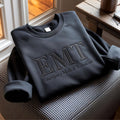 Embroidered EMT Sweatshirt, First Responder Crewneck