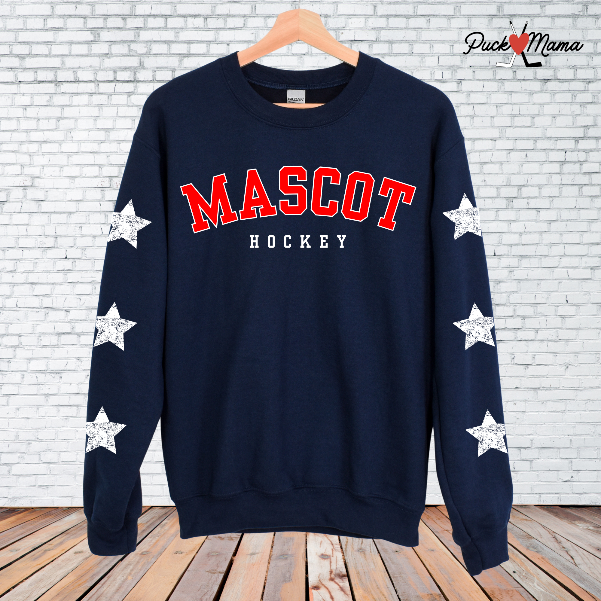 Custom Team Spirit Jersey with Stars Unisex , , , Long Sleeve Tee