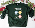 Plant Love Languages , Valentine’S Day Gift For Plant Lovers, Funny Gardening Crewneck, Plant Mom Sweater