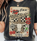 Baby I'm A Wildcard Comfort Colors Unisex , , , Long Sleeve Tee