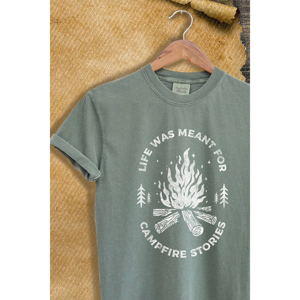 Campfire Stories  Vintage  Graphic Tee