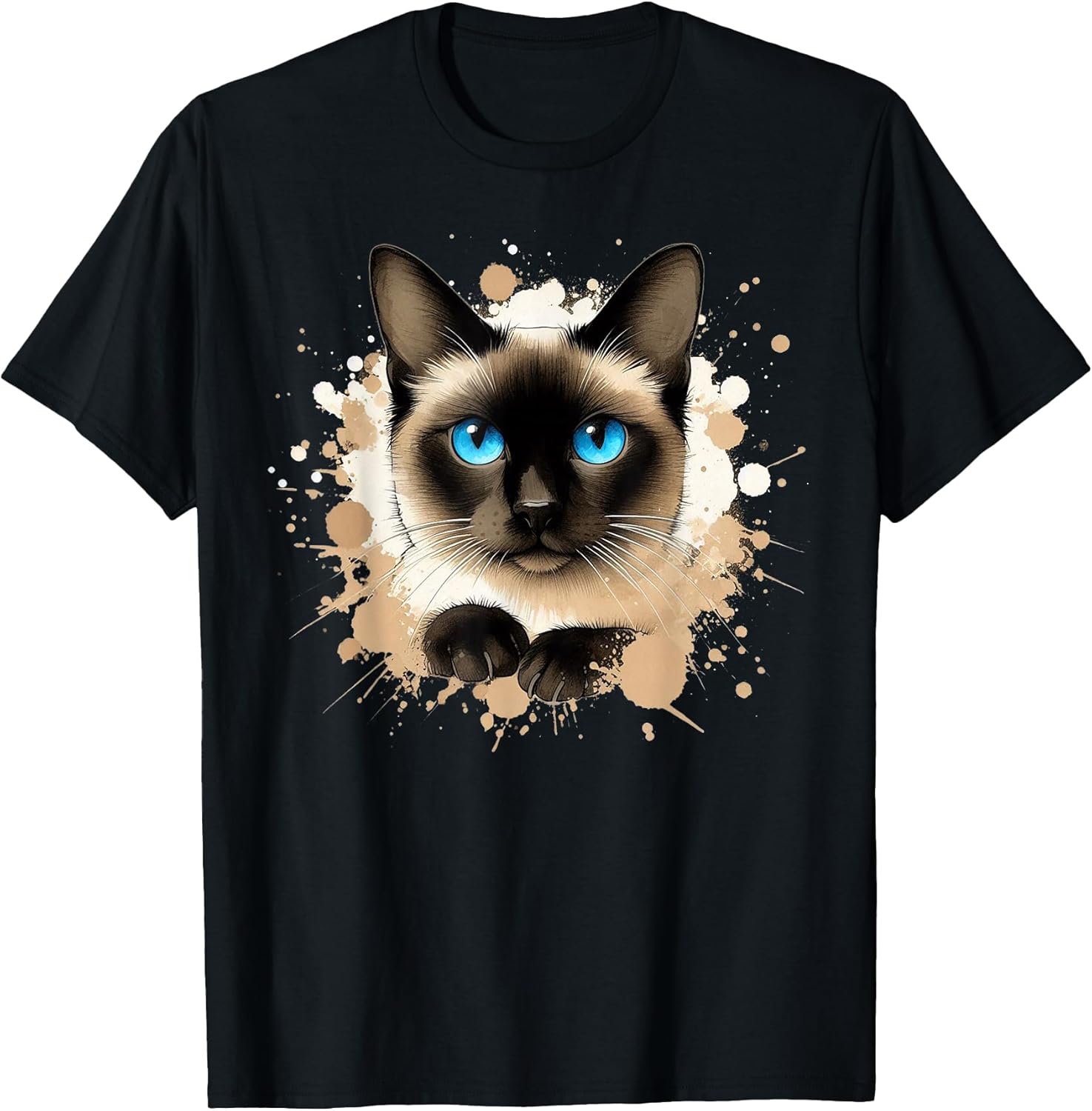 Siamese Cat Graphic Cute Siamese Cat Lover Animal Kitty Unisex , , , Long Sleeve Tee