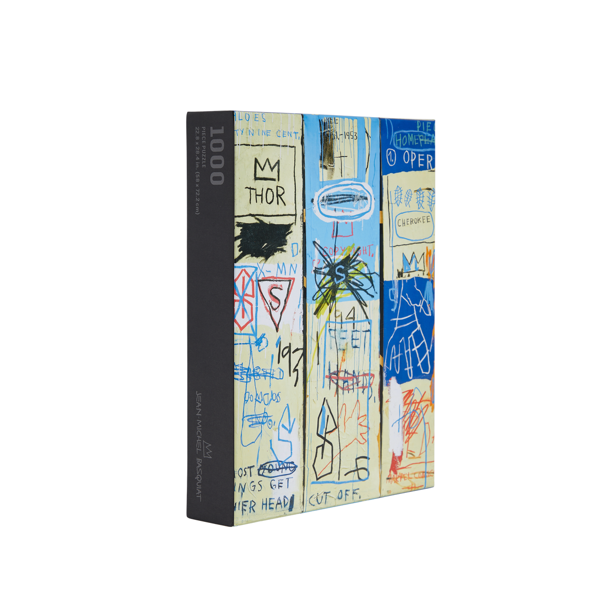 Jean-Michel Basquiat "Charles the First" Puzzle Unisex , , , Long Sleeve Tee