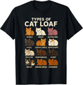 Types of Cat Loaf Cute Kitten Kawaii Cats, Cat Lover Girls Unisex , , , Long Sleeve Tee