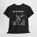 He Is Rizzin' Basketball - Fun Christian Shirt Unisex , , , Long Sleeve Tee