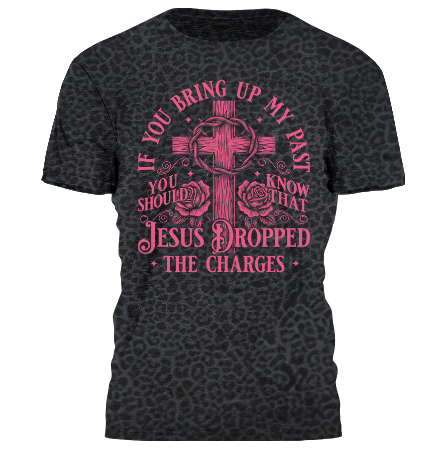 Jesus Dropped the Charges Tee - 4272 Unisex , , , Long Sleeve Tee