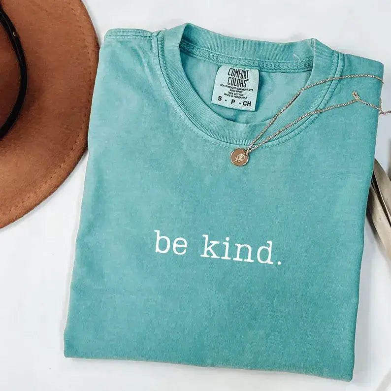 Be Kind Comfort Colors Unisex , , , Long Sleeve Tee