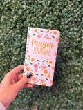 Orange Floral Prayer Journal
