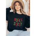 Holly Jolly Vintage Graphic Tee Unisex , , , Long Sleeve Tee