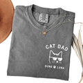 Custom Cat Dad Shirt - Personalized Cat Dad Gifts, Cute for Cat Lovers, Gift for Boyfriend Husband