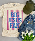 Big Jesus Fan Unisex , , , Long Sleeve Tee
