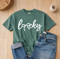 Lucky Bow St. Patrick's Day Graphic Tee Unisex , , , Long Sleeve Tee