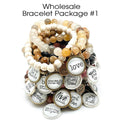 *Sentiment Bracelet Package #1 - 30 Bracelets Unisex , , , Long Sleeve Tee