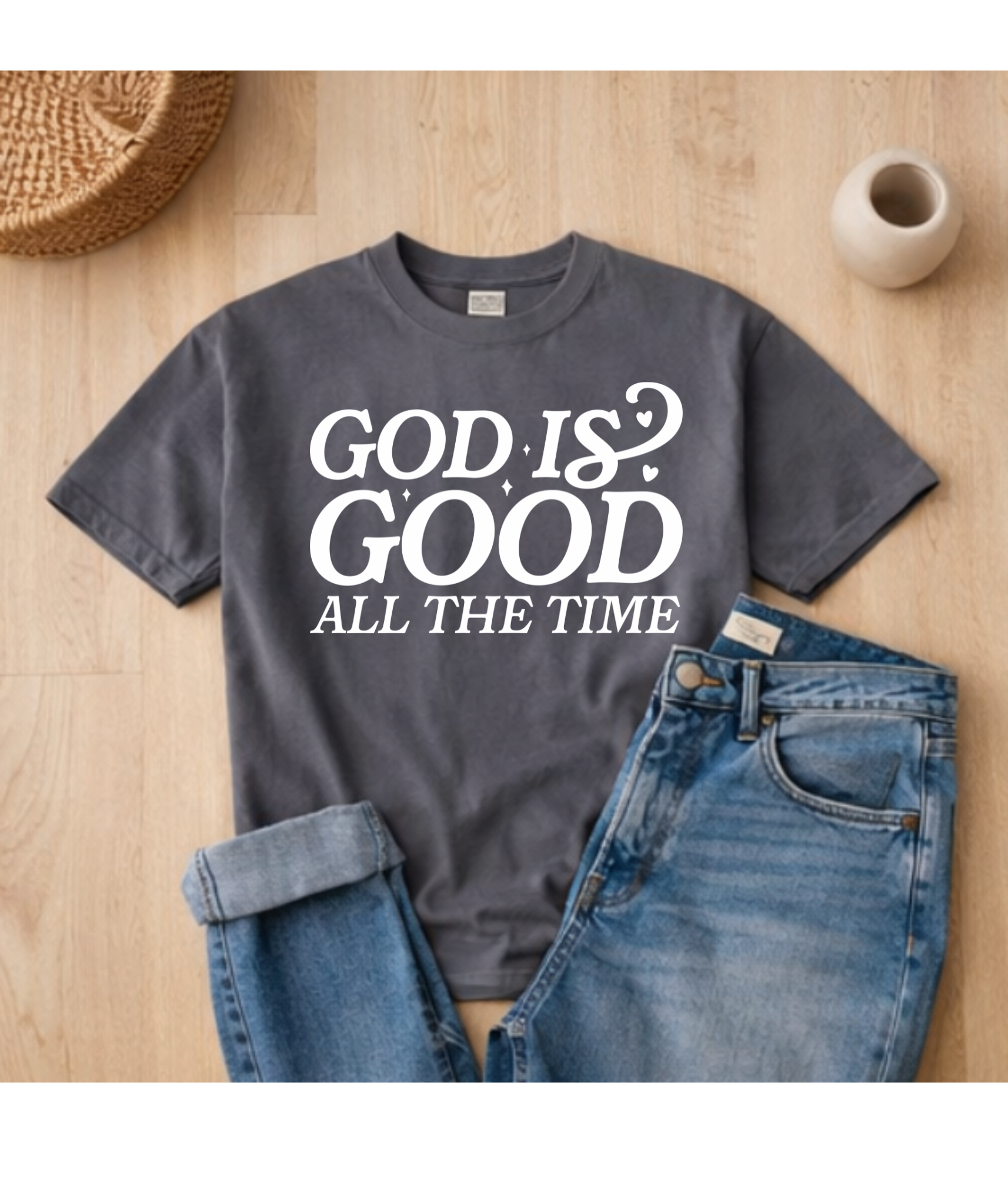 God Is Good Graphic Unisex , , , Long Sleeve Tee