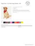 Doggie Skins Custom Dog Bandana 30"W x 15"L | 3905 Unisex , , , Long Sleeve Tee