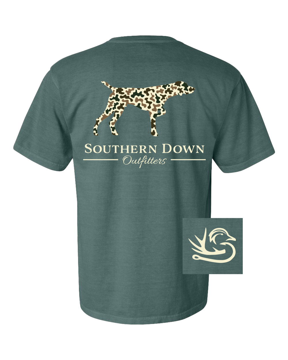 Light Camo Dog Tee Unisex , , , Long Sleeve Tee